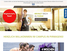 Tablet Screenshot of campus-ps.de